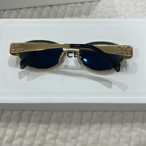 Celine Triomphe Metal Sunglasses - Picture 15 of 16